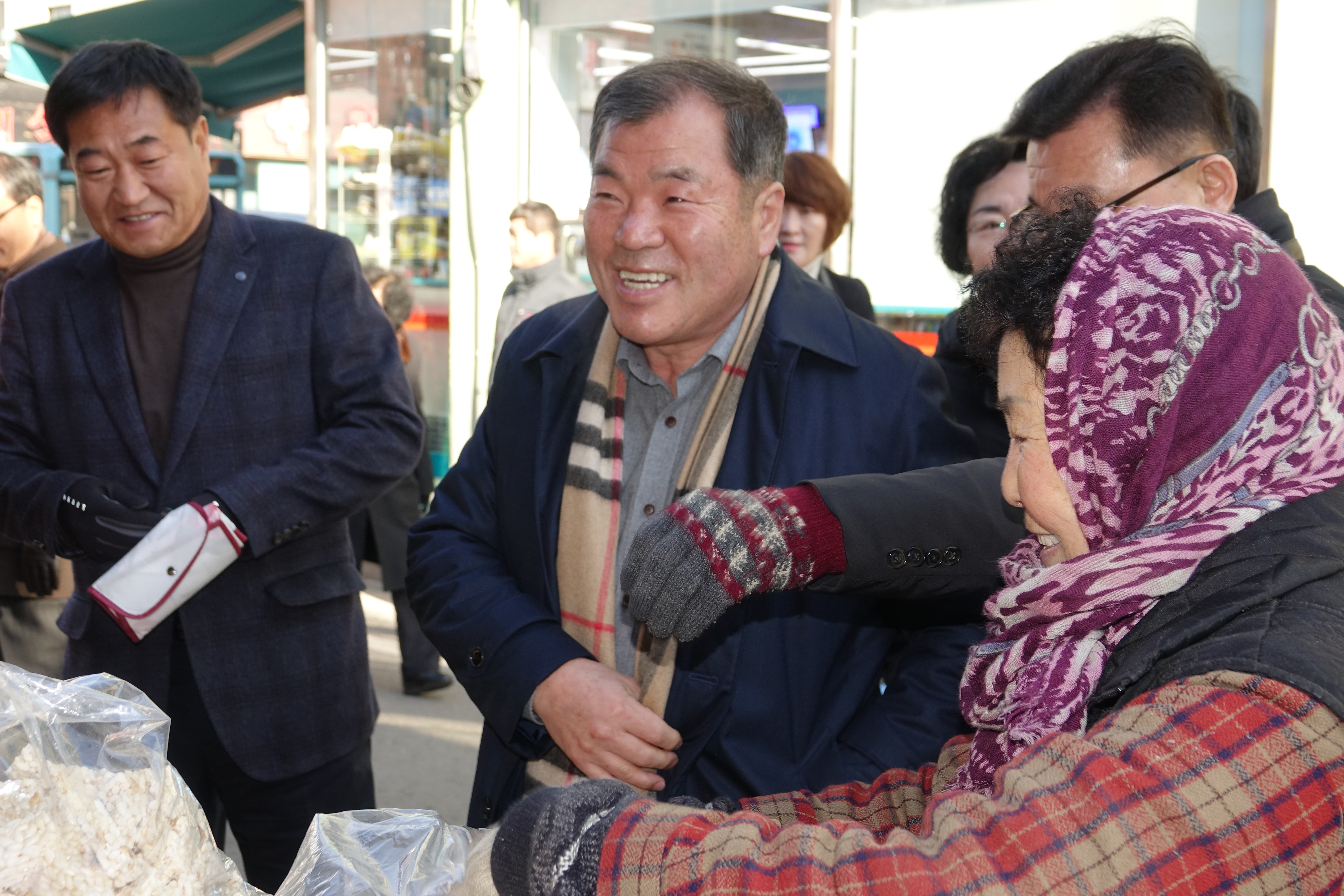 설 맞이 전통시장 장보기