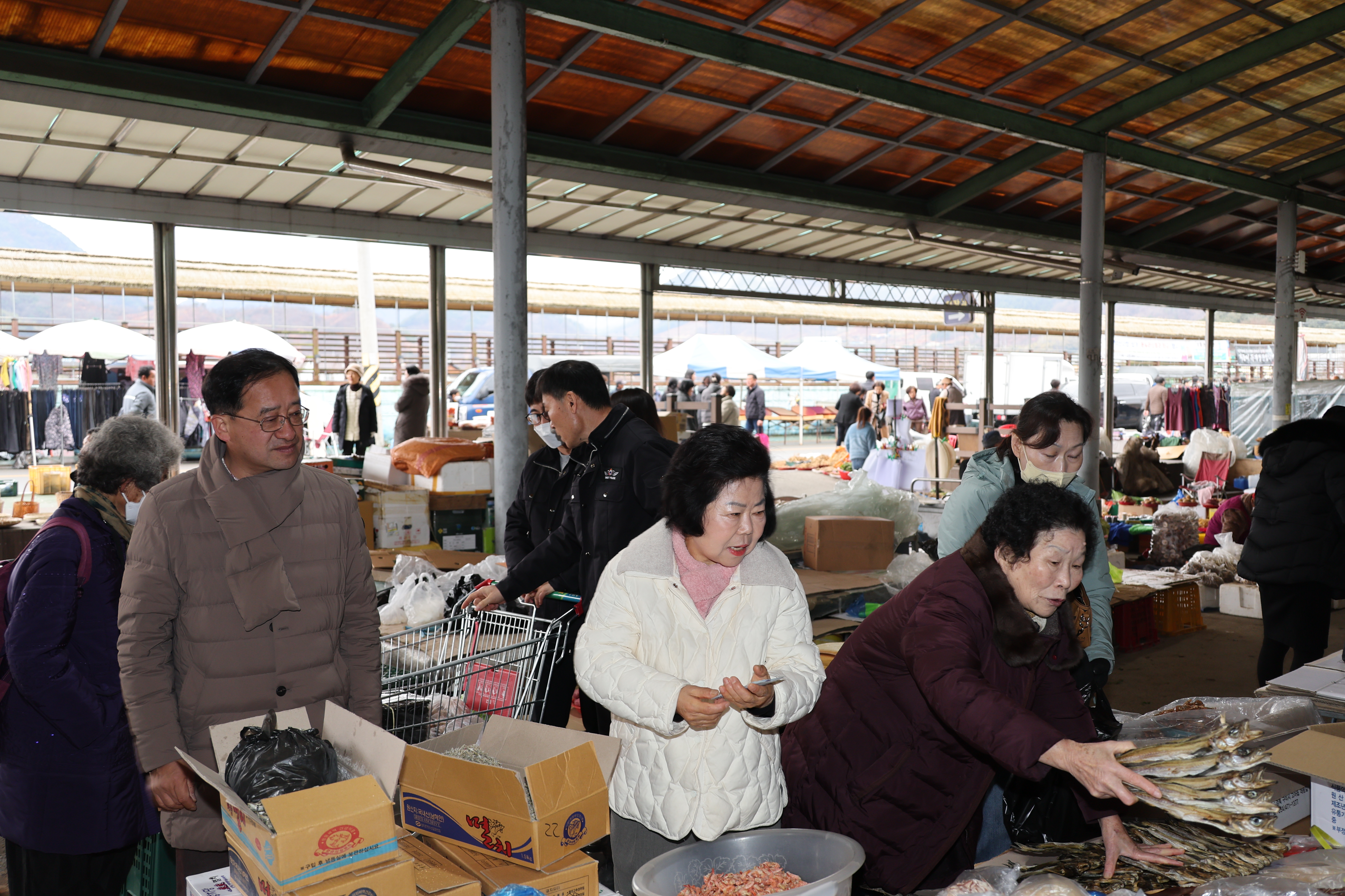 2024년 설 명절 장보기(덕산시장)